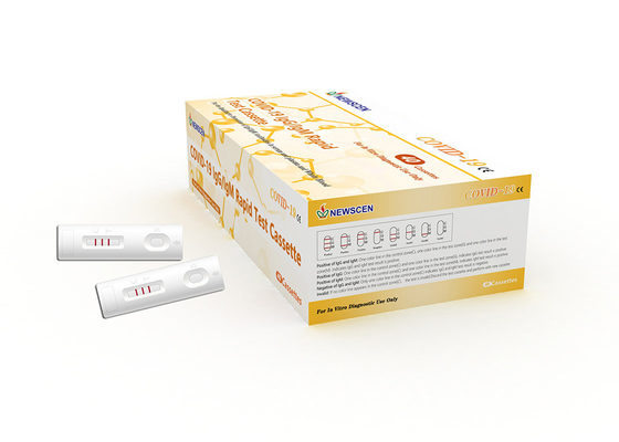 CER IVD Vollblut Fingerspitzen-20uL neue Coronavirus-Test-Kassette