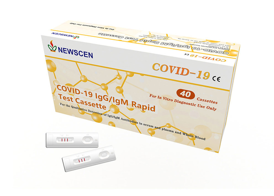 Kolloidale Serum-Plasma Coronavirus-Test-Ausrüstung der Goldsiebungs-10uL