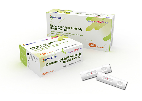 Kombiniertes Dengue-Fieber Empfindlichkeit IgG IgM schnelle Test-Ausrüstung 100%